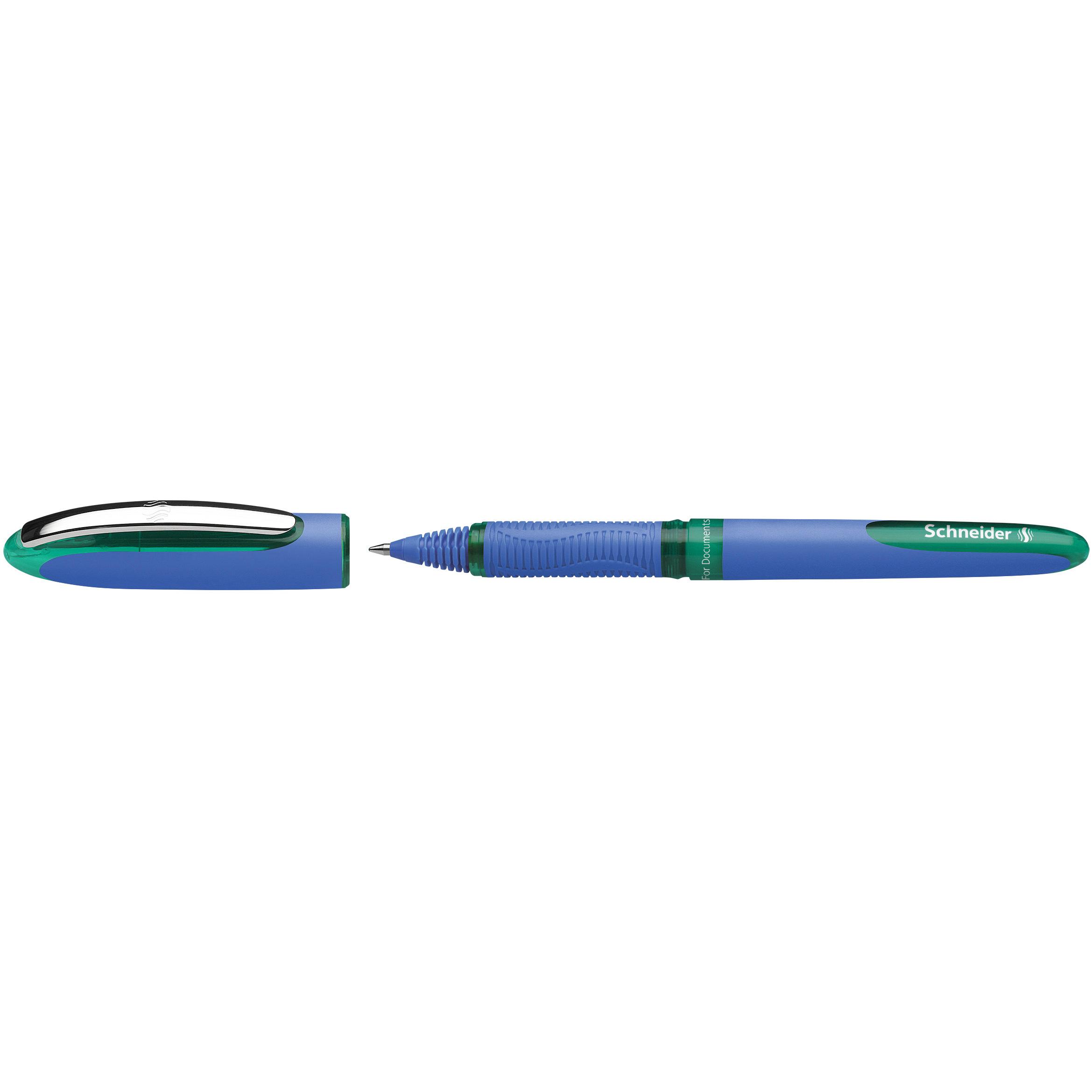 Schneider, Schreibstifte, Tintenroller Hybrid (Grün, 10 x)