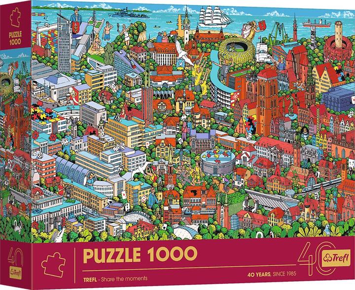 Actual product image Trefl Puzzle Premium Plus 1000 – Jubiläum - Danzig, Gdynia, Sopot (1000 pieces)