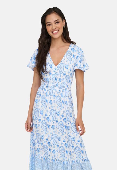 Actual product image Only Onlmarianne Life S/S Midi Dress Wvn (XS)