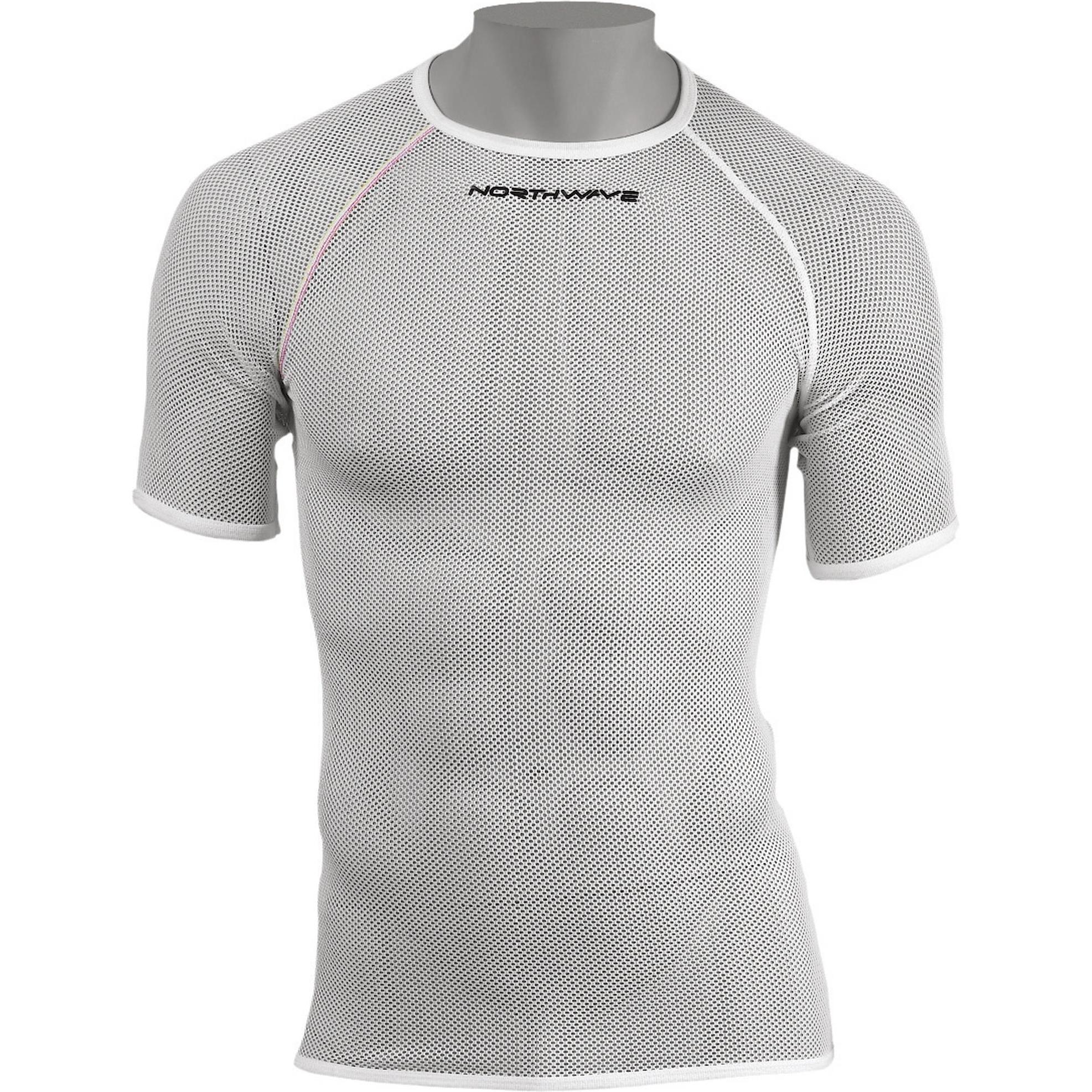 Northwave, Uomini, Maglia ciclismo, Maglietta LIGHT Manches Courtes (S), Bianco, S