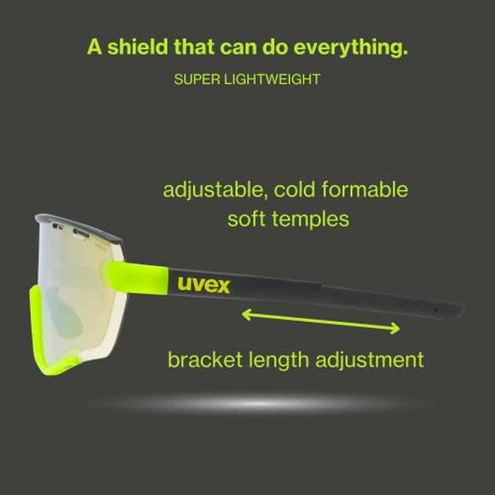 Produktbild Uvex Sports sportstyle 236 set (Black yellow mat, Gelb)
