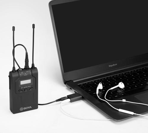 Produktbild Boya 3.5mm microphone to usb adapter