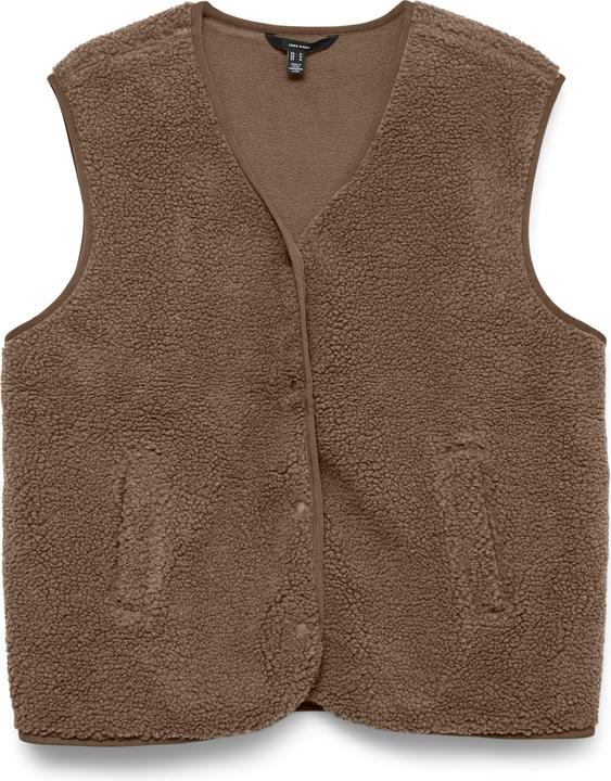 Produktbild Vero Moda VMJOSEFINE Weste Teddyfell Weste (L)