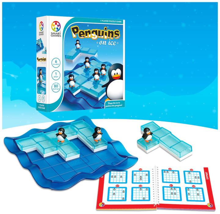 Immagine prodotto Smart Games Pinguini sul ghiaccio (Tedesco, Francese, Italiano, Inglese)