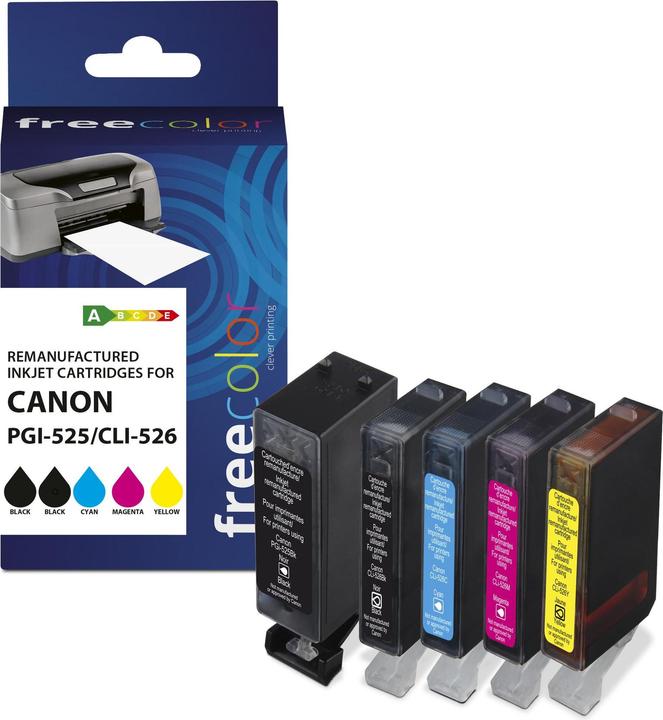 PGI-525 CLI-526 Lot De 10 Cartouches D'encre Compatible Avec Imprimante Canon Deux Ensembles