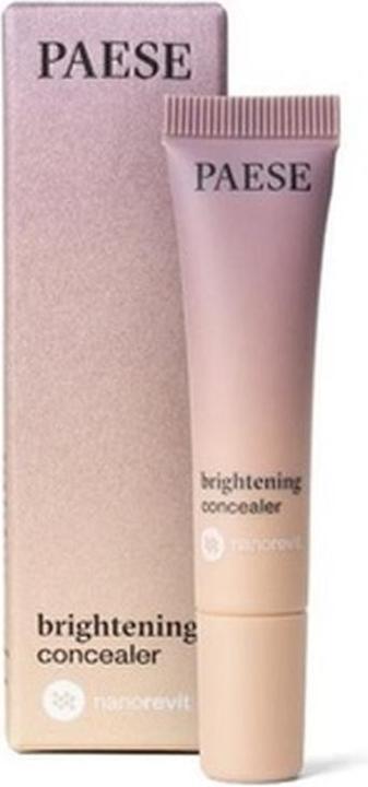 Paese Nanorevit Brightening Concealer Concealer Illuminating 02 Natural Beige 8.5Ml (02 Natural Beige)