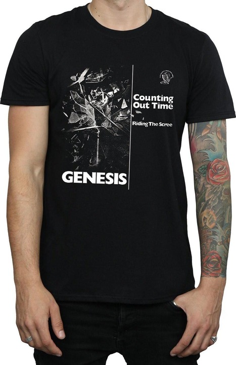 Actual product image Universal Textiles Mens Counting Out Time T-Shirt (XL)