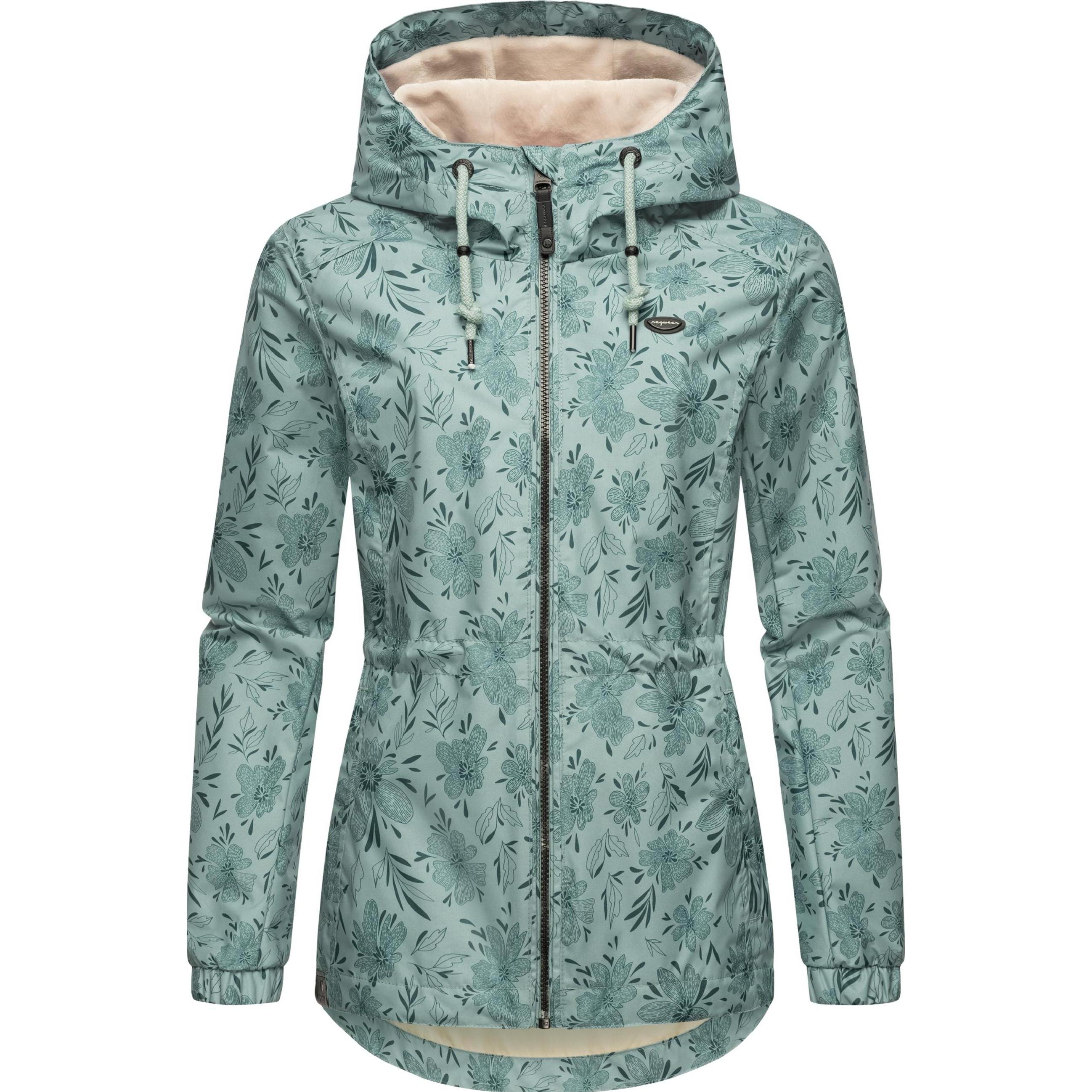 Ragwear, Damen, Jacke, Dankka Spring (5XL), Grün, 5XL
