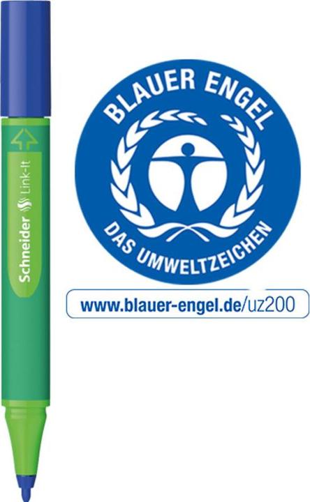 Image du produit Schneider Stylo fibre - Link-It - Bleu