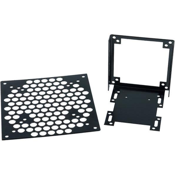 Alphacool Eheim Station Pumpenbefestigung Universal für 120-140er Lüf, Wasserkühlung Komponenten Zubehör, Schwarz
