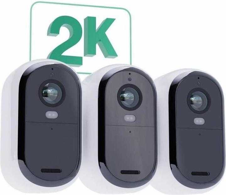 Actual product image Arlo Essential 2 2K Outdoor Camera 3-pack (2560 x 1440 Pixels)