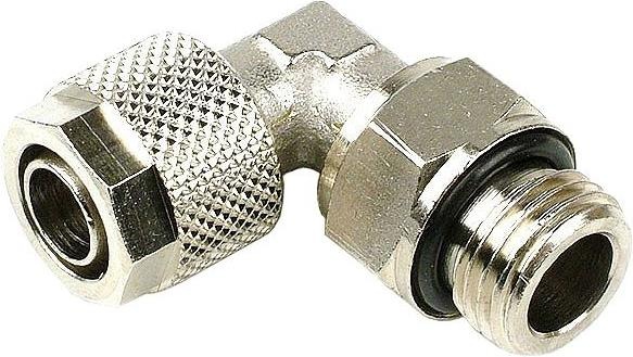Actual product image Aquatuning Screw-on nozzle 90° rotatable type 2
