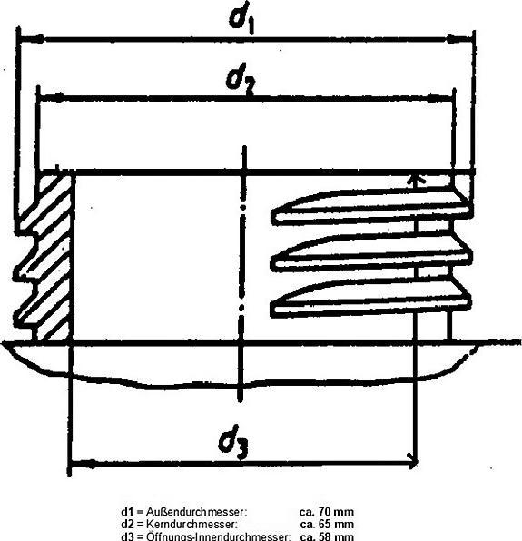Actual product image kaiserkraft Polyethylene canister