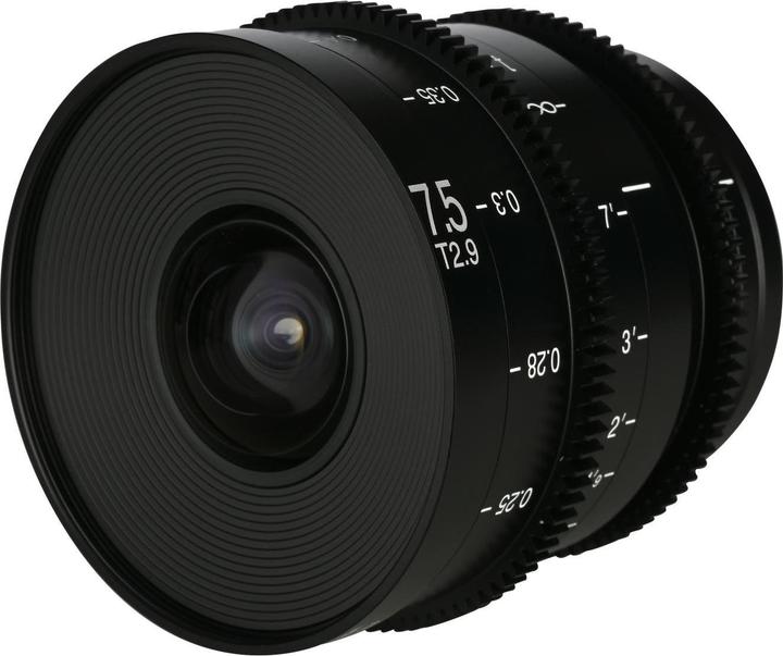 Produktbild Venus Optic Festbrennweite 7.5 mm T2.9 Zero-D S35 Cine Lens – Canon RF (Canon RF, APS-C / DX)