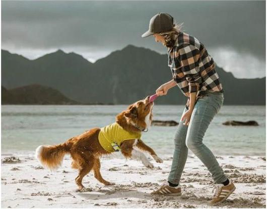 Produktbild Hurtta Cooling Wrap Kühlweste für Hunde Gelb XS (XS, Hundeweste)
