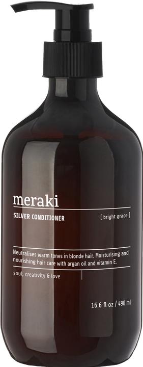 Actual product image Meraki Silver conditioner, Bright Grace, 490 ml (490 ml)