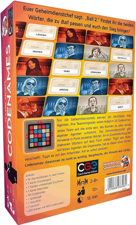 Immagine prodotto Czech games edition Nomi in codice (Tedesco)