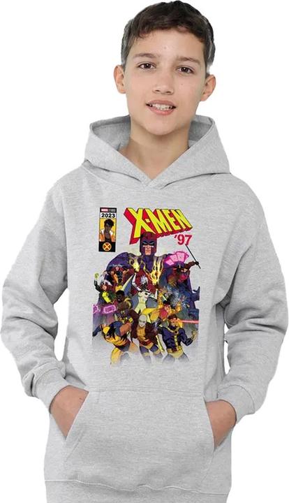 Produktbild X-Man Front Cover Kapuzenpullover Zum Überziehen (128)