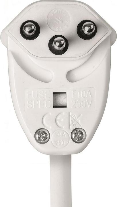 Actual product image Steffen Socket strip VARIABL 6 x T13, Mister T 320°. (6x, Type 13, 3 m)