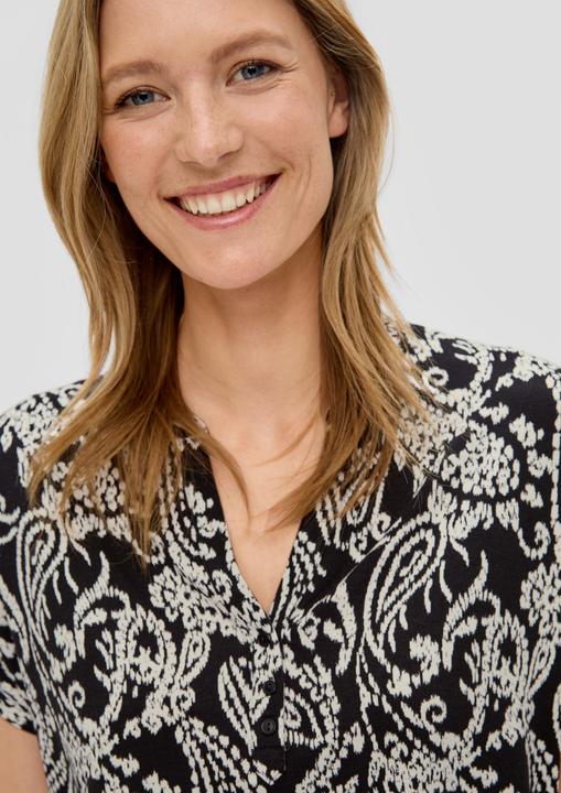 Actual product image S.Oliver T-Shirt T-Shirt aus Viskosestretch (34)