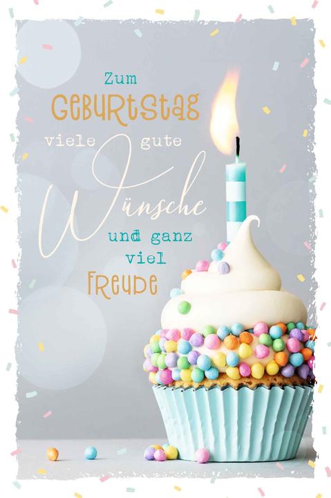 ABC Geburtstagskarte (1 Stk.)