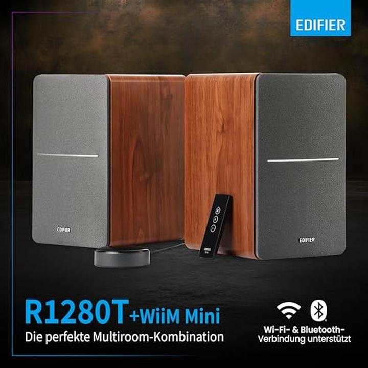 Image du produit Edifier R1280T inkl. WiiM Mini (Set, 42 W)
