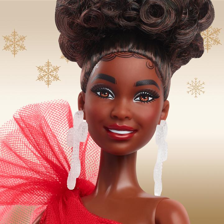 Produktbild Mattel Ppe Brune Joyeux Noel Barbie