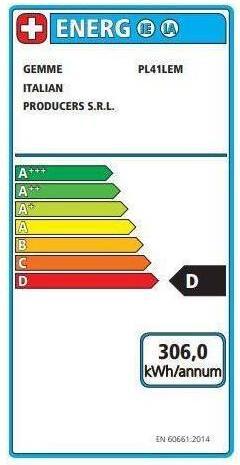 Etichetta energetica Lelit Anna