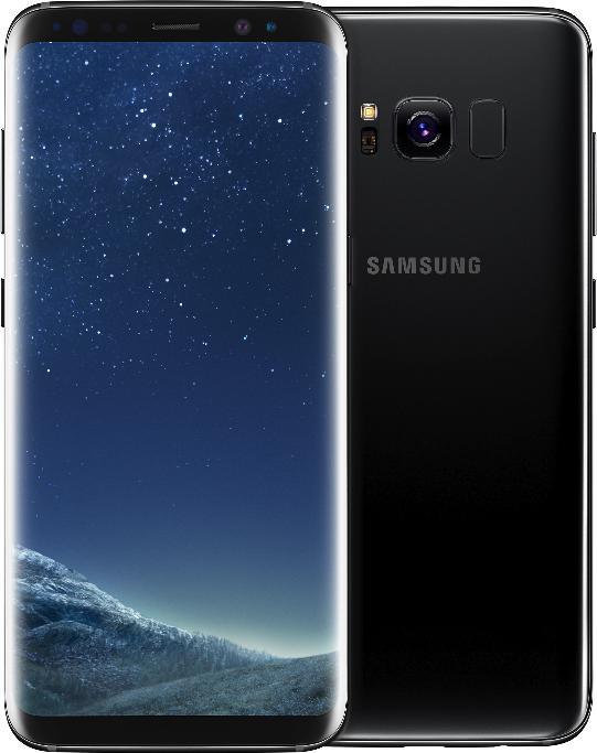 Actual product image Samsung Galaxy S8 (64 GB, Midnight Black, 5.80", Single SIM, 4G)