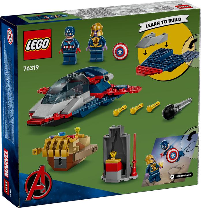 Actual product image LEGO Captain America vs. Thanos (76319, LEGO Super Mario)