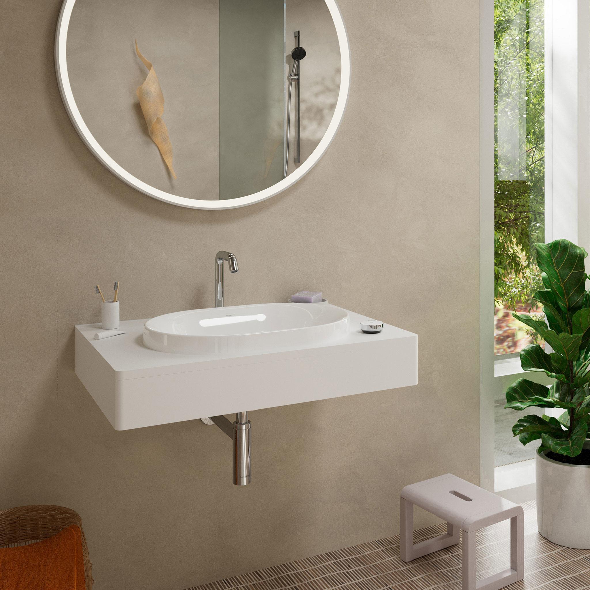 Thumbnail - hansgrohe, Badarmatur, Tecturis S 2-Loch Waschtischarmatur 150 CoolStart, Ausladung 139 mm, 73353