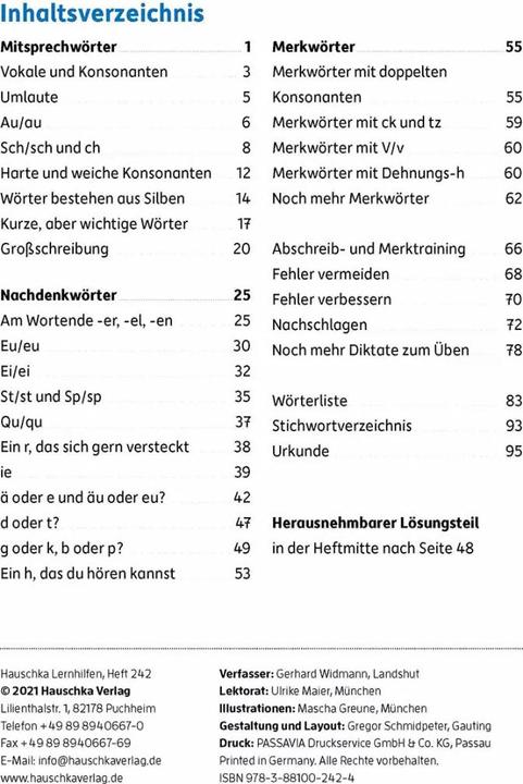 Image du produit Rechtschreiben und Diktate 2. Klasse (Allemand, Gerhard Widmann, 2021)
