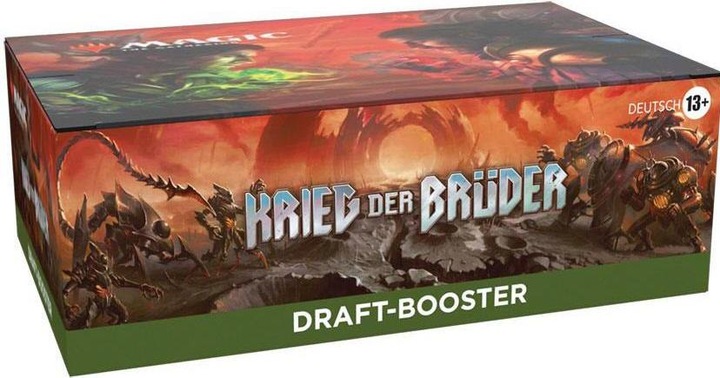 Actual product image Magic the Gathering War of the Brothers: Draft Booster Display -EN- (German, Booster display)