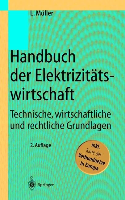 Produktbild Handbuch der Elektrizitätswirtschaft (Deutsch, Leonhard Müller, 2013)