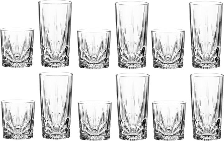 Immagine prodotto Leonardo Bicchiere per bere Capri 390 ml, 12 pezzi, Trasparente (0.39 l, 12 x)