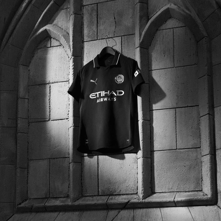 Actual product image Puma MCFC Away Jersey Replica Jr (116)