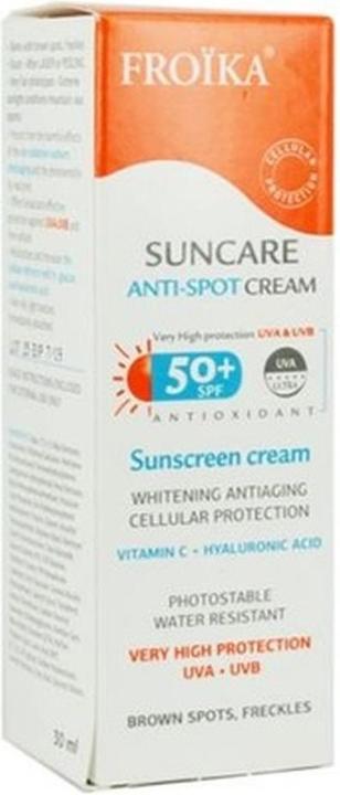 Froika Sun Care Anti-Spot Cream Spf50 30ml (Sonnencreme, SPF 50, 30 ml)