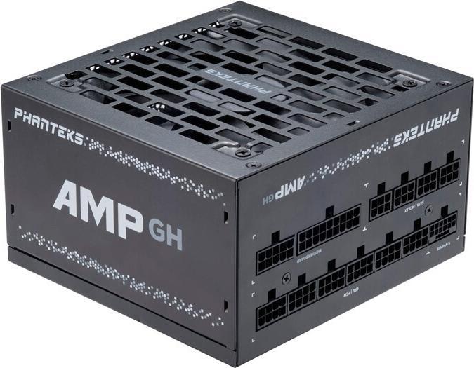 Immagine prodotto Phanteks AMP GH 1200W 80 PLUS Platinum Netzteil, PCIe 5.1, ATX 3.1 - 1.200 Watt, schwarz (1200 W)