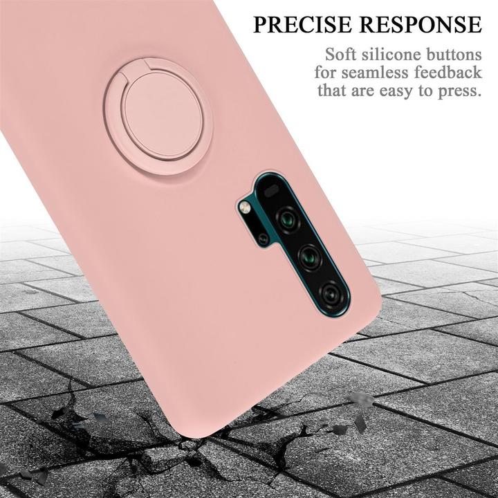 Actual product image Cadorabo TPU Liquid Ring Silicone Case Cover (Honor 20 Pro)