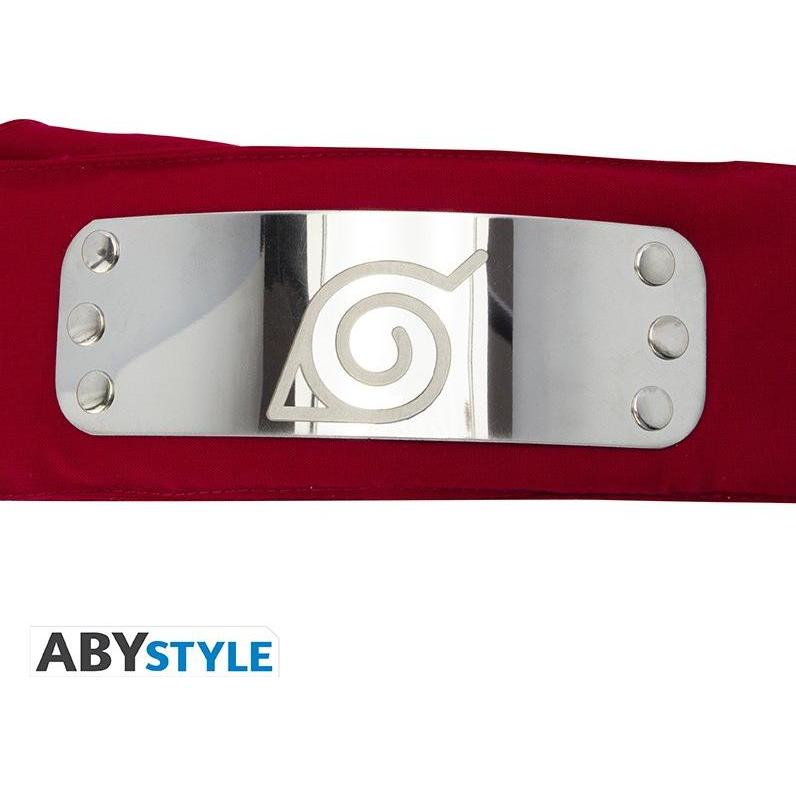 Thumbnail - ABYstyle, Stirnband, Naruto - Konoha, Rot