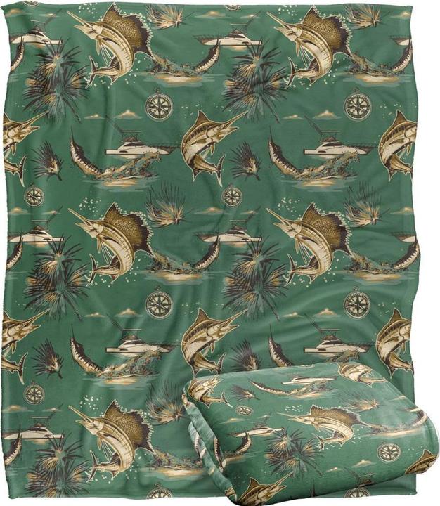Immagine prodotto JQ Licensing Billfish Decke Seidig Angeln Supersoft (152 x 127 cm)