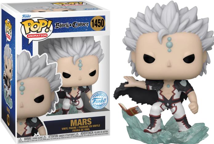 Actual product image Funko POP! Black Clover Mars (with Book)