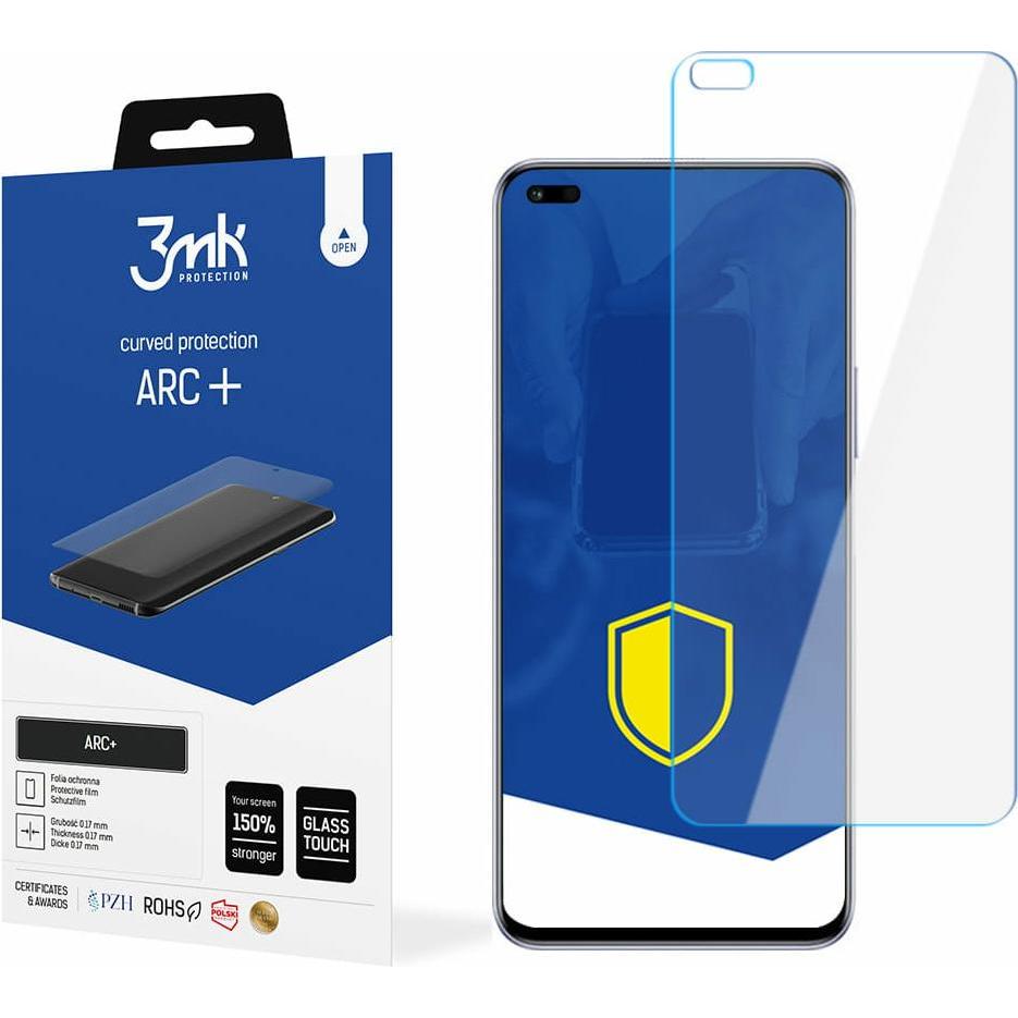 3MK Ehre X20 5G – ARC+ (1 Stück, Honor X20 5G), Smartphone Schutzfolie