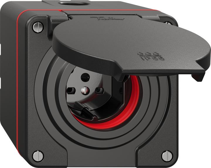 Feller NAP-Steckdose NEVO 1×T15, IP55