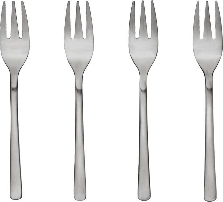 Broste Copenhagen HUNE Kuchengabel brushed satin 4tlg. (4 Stk.)
