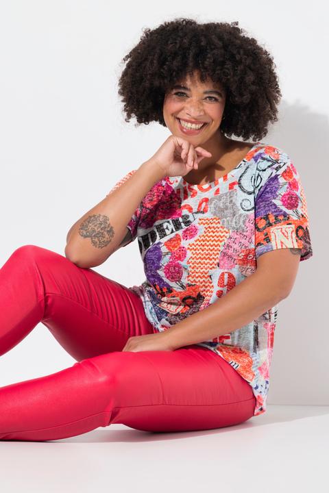 Image du produit Angel of Style T-Shirt, Alloverdruck, Halbarm (46)