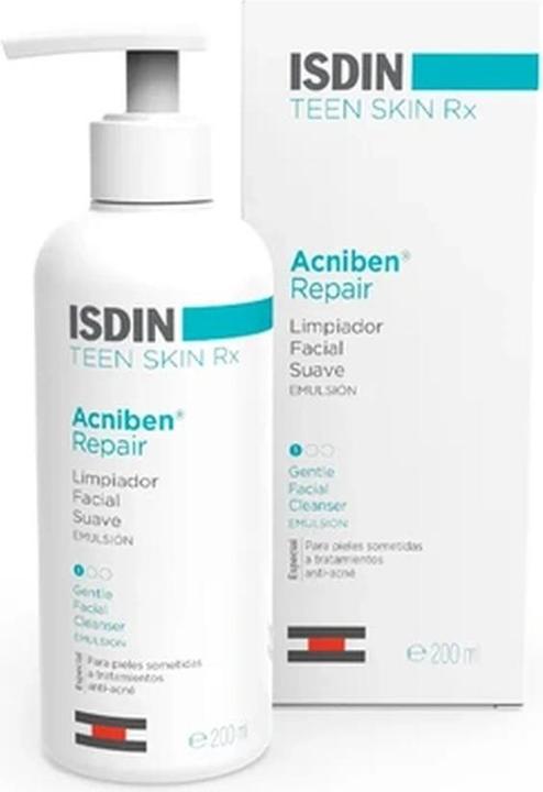 Immagine prodotto Isdin Acniben Rx emulsione detergente 200ml (Lozione detergente, 180 ml)