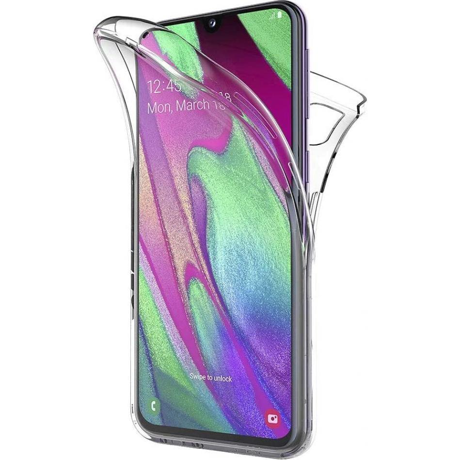 Screenguard 360° Screen & Body Protector Samsung Galaxy A40 Hülle mit Folie (Samsung Galaxy A40), Smartphone Hülle, Tran...