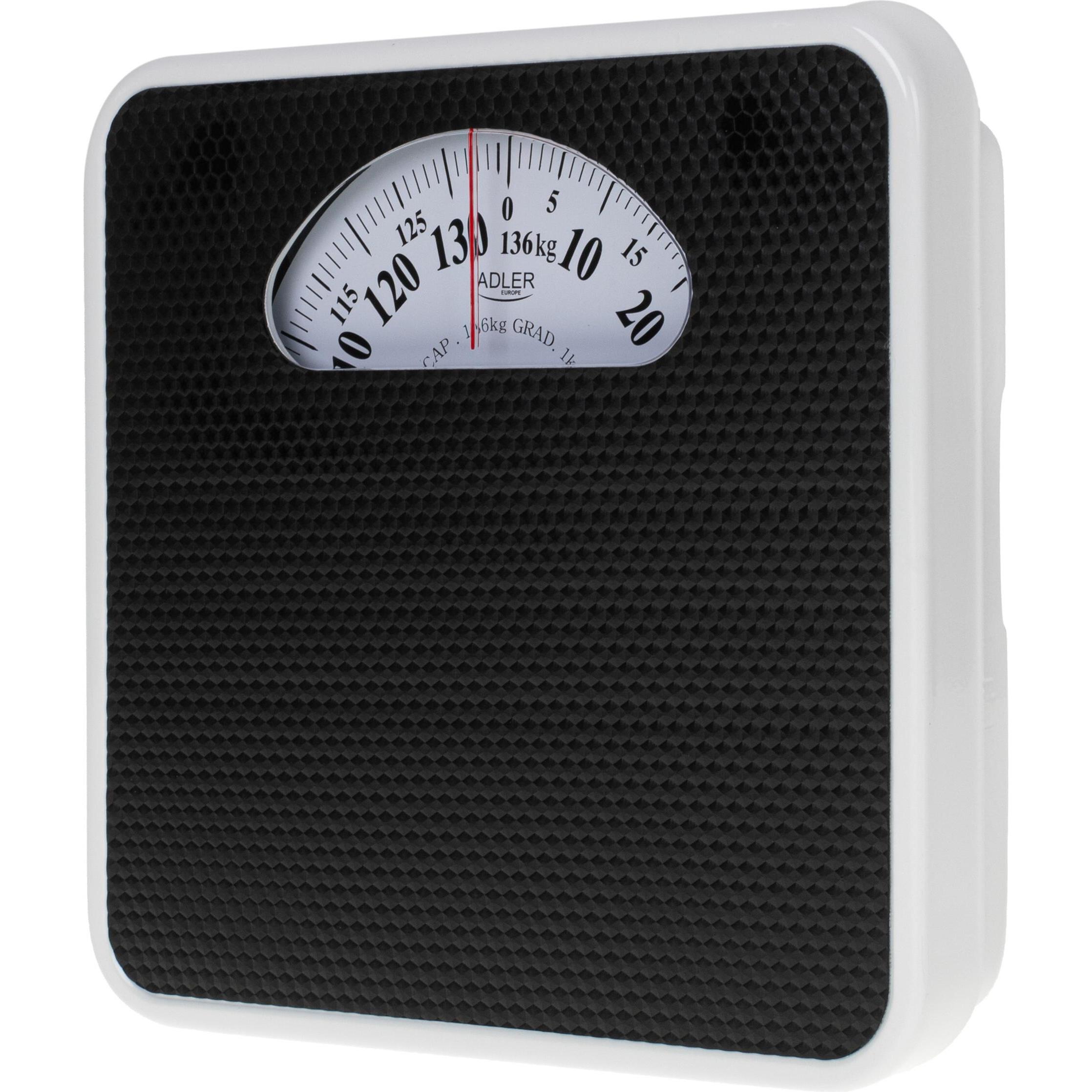Thumbnail - Adler, Personenwaage, AD 8179 personal scale Square Black, White Mechanical personal scale (130 kg)