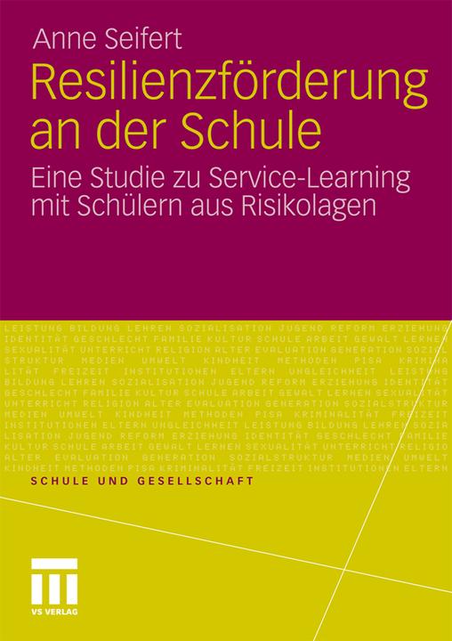 Produktbild Resilienzförderung an der Schule (Deutsch, Anne Seifert, 2011)